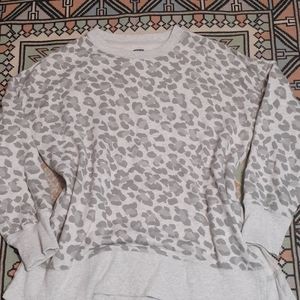 Aerie Leopard Sweatshirt